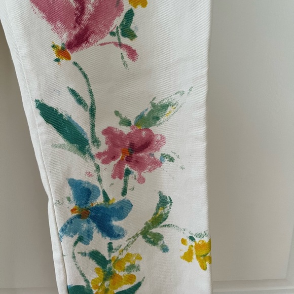 Vintage Ralph Lauren Floral Jeans - Picture 7 of 8
